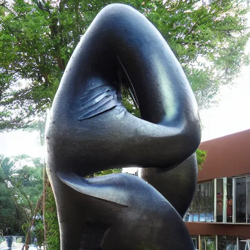 Image similar to man fished big sculpture