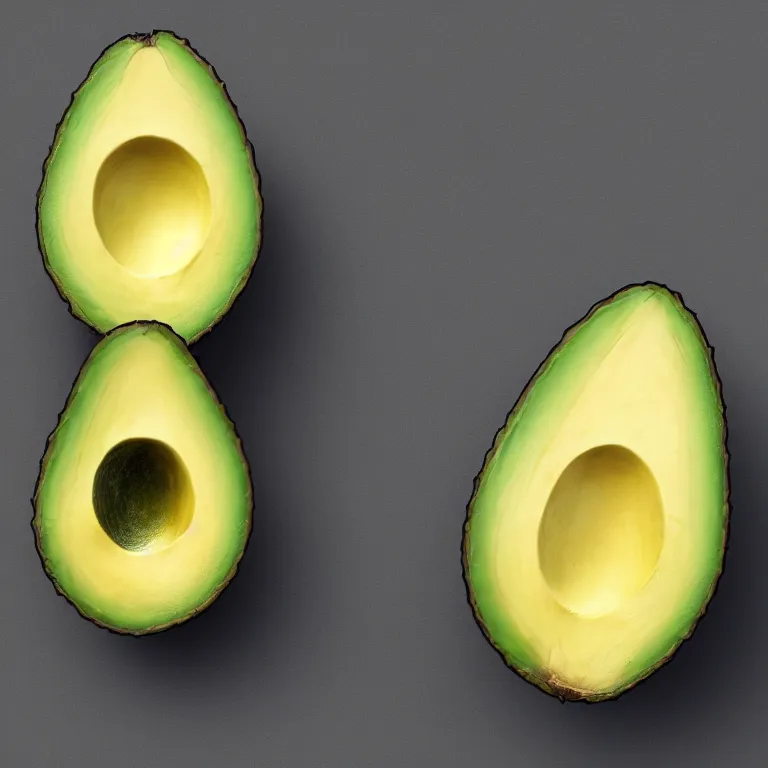 Prompt: Avocado Chair in real life, 8k resolution, hyper realistic