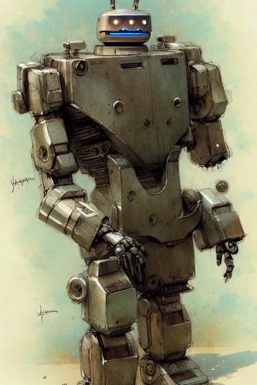 Image similar to (((((robot book art . muted colors.))))) by Jean-Baptiste Monge !!!!!!!!!!!!!!!!!!!!!!!!!!!