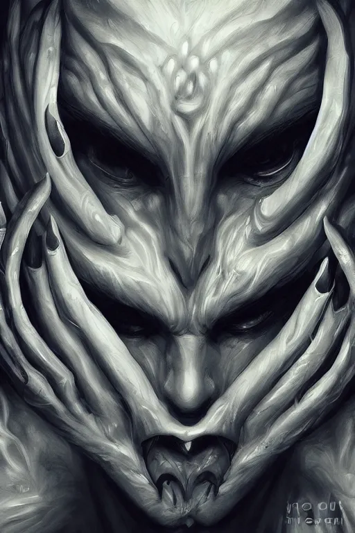 Prompt: man with seven eyes | digital painting | highly detailed | artgerm