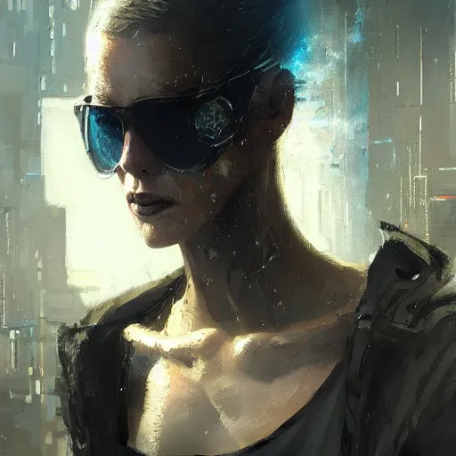 Image similar to neuromancer, painted by stanley lau, painted by greg rutkowski, painted by stanley artgerm, digital art, trending on artstation