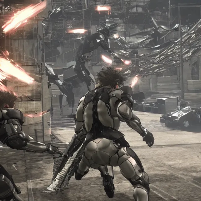 Metal Gear Rising Revengeance Screenshots and Character Info