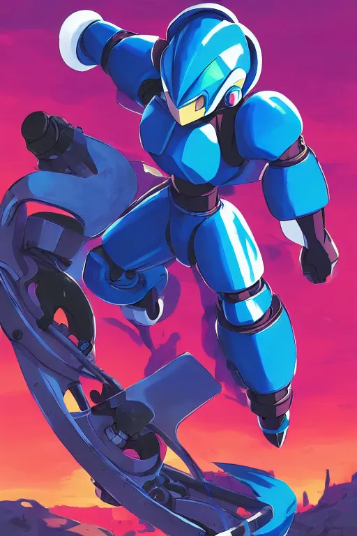 Image similar to robot ninja mask helmet megaman x zero rockman 2 0 2 2 switch game boss legacy collection fanart artsation, art gta 5 comics, behance hd by jesper ejsing, by rhads, makoto shinkai and lois van baarle, ilya kuvshinov, rossdraws global illumination ray tracing