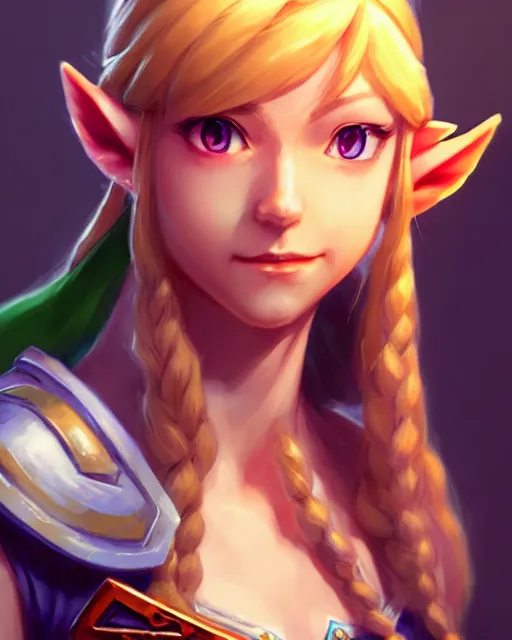 Prompt: character concept art of zelda | | cute - fine - face, pretty face, realistic shaded perfect face, fine details by stanley artgerm lau, wlop, rossdraws, james jean, andrei riabovitchev, marc simonetti, and sakimichan, tranding on artstation