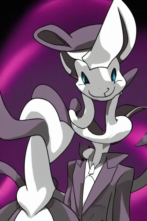 Doodles, Animations and Art — why does mewtwo's mega evolution