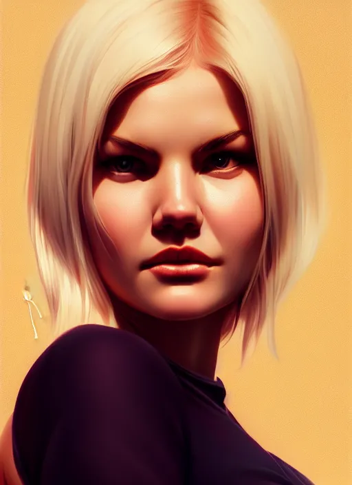 Image similar to portrait of elisha cuthbert, beautyshot, photorealistic, film, 3 5 mm,, dslr, canon, octane render, 8 k hd resolution, by ilya kuvshinov and cushart krentz and gilleard james