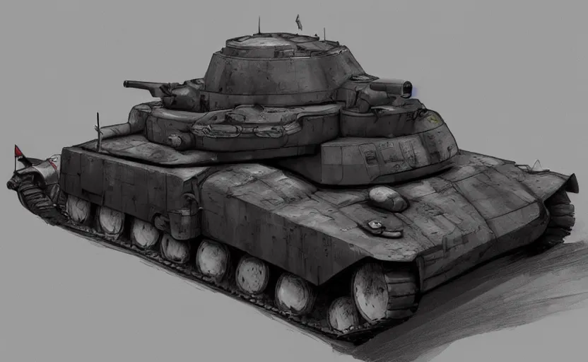 imposing soviet vehicle, tesla tank, alternate