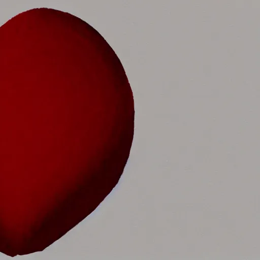 Prompt: a glowing simple red heart bound by strings in the darkness, digital art, painting