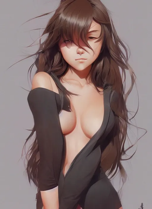 Image similar to isabelle mathers, portrait bikini shinkai makoto studio ghibli studio key hideaki anno sakimichan stanley artgerm lau rossdraws james jean marc simonetti elegant highly detailed digital painting artstation pixiv