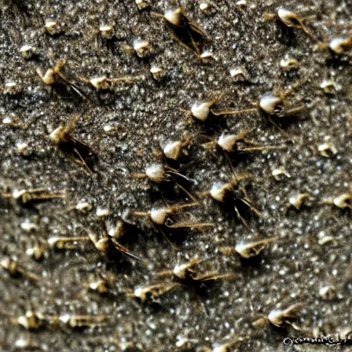 Image similar to kung fu!!!! flies fighting with each other, macro, canon eos