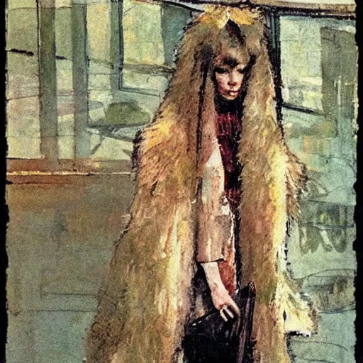 Image similar to “by Bernie Fuchs”