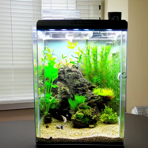 Image similar to a paludarium