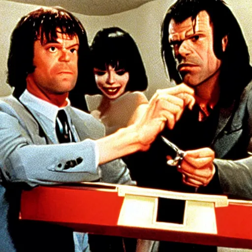 Prompt: What was inside the box in Pulp Fiction