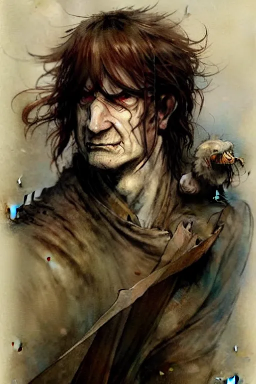 Image similar to ( ( ( ( ( mordor!!!!!!!!. muted colors. ) ) ) ) ) by jean - baptiste monge!!!!!!!!!!!!!!!!!!!!!!!!!!!