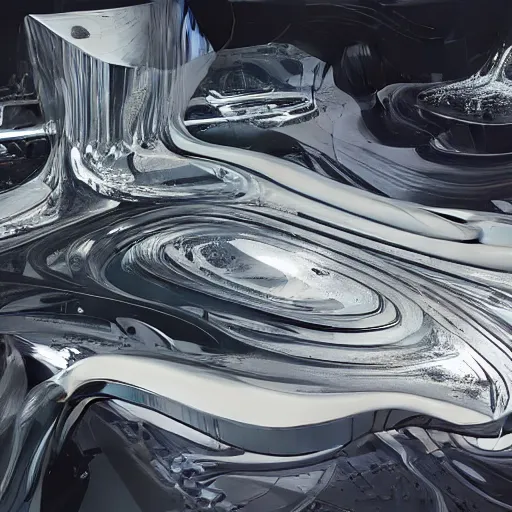 Image similar to digital sci-fi oily gloss reflection zaha hadid airport motherboard with organic forms in liquid and oil on the coronation of napoleon painting, on moon with medium size man walking with black background and digital billboard in the middle. unreal engine 5, keyshot, octane, artstation trending, by Zaha Hadid architects, by Matrix film color, high contrast pinterest black plastic, dark atmosphere pinterest tilt shift, 4k, 8k, 16k.