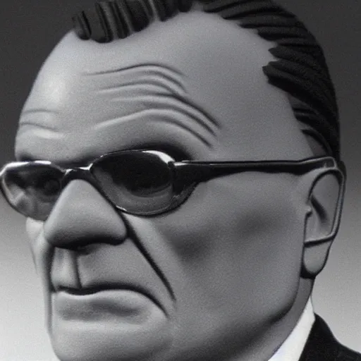 Prompt: paper model of josip broz tito, product photo, crisp