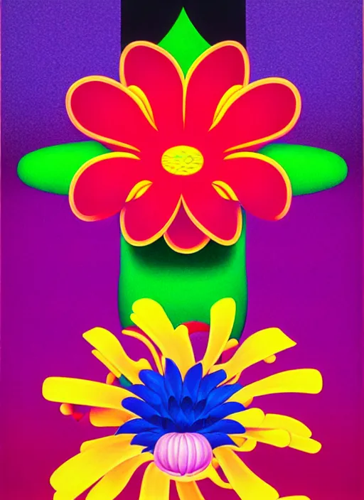 Image similar to flowers by shusei nagaoka, kaws, david rudnick, airbrush on canvas, pastell colours, cell shaded, 8 k