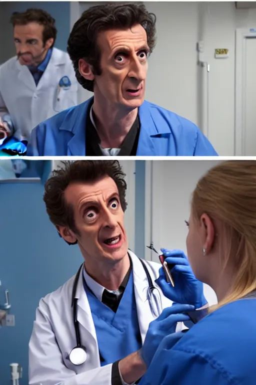 Image similar to doctor who as a dentist