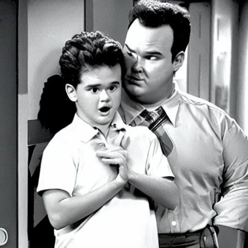 Image similar to gibby from icarly in the twilight zone