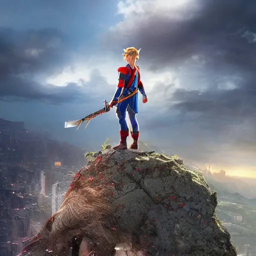 Tom Holland Looks Perfect As Link For A Live-Action Zelda Movie