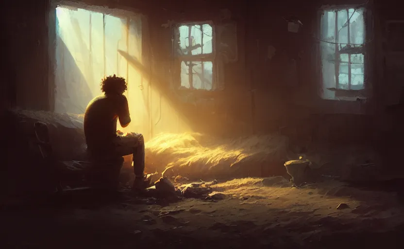Image similar to painting of bob sponge, hyper realistic t, natural light, concept art, by greg rutkowski, cozy atmospheric and cinematic lighting
