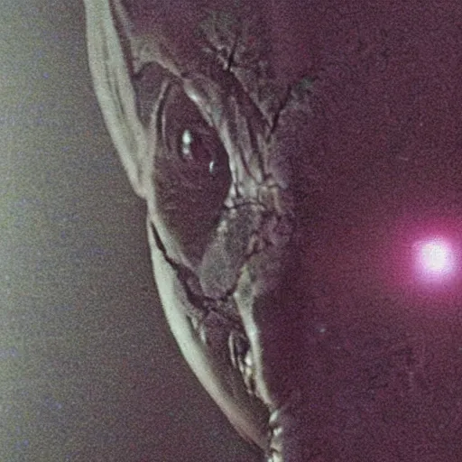 Prompt: alien accidentally photographed in the 9 0 s