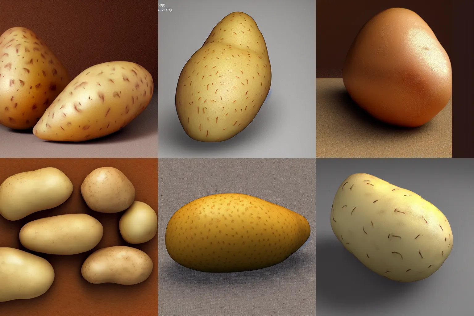 Prompt: most realistic pregnant potato, hyperrealistic, 4 k