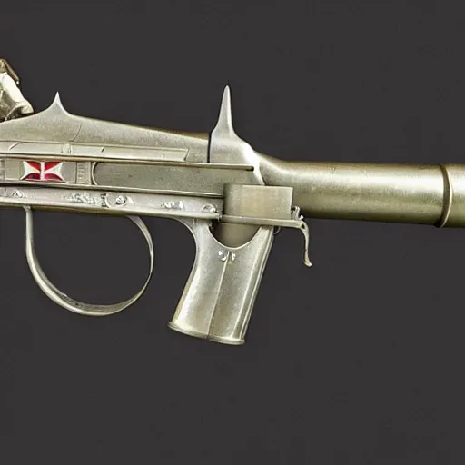 Image similar to a 1930's buck rogers rocket gun variant