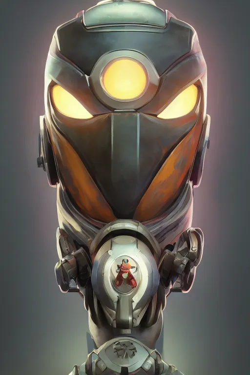 Image similar to epic mask helmet robot ninja portrait stylized as fornite style game design fanart by concept artist gervasio canda, behance hd by jesper ejsing, by rhads, makoto shinkai and lois van baarle, ilya kuvshinov, rossdraws global illumination radiating a glowing aura global illumination ray tracing hdr render in unreal engine 5