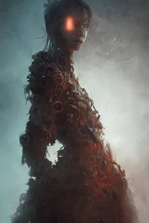 Prompt: an eldritch woman, intricate, horror, volumetric lighting, scenery, digital painting, highly detailed, artstation, sharp focus, illustration, concept art,ruan jia, steve mccurry