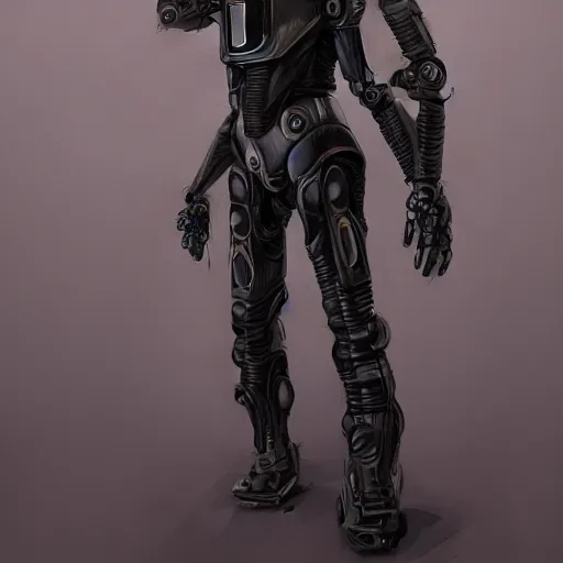 Prompt: self portrait of a robot raven. Full body with draped fabric and body armor, digital art, realistic, ultradetailed, concept art in the style of A new Hope, art by Francisco Padilla y Ortiz and thomas kinkade, trending on artstation, devianart, cgsociety