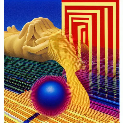 Prompt: cover art by shusei nagaoka, kaws, david rudnick, oil on canvas, bauhaus, surrealism, neoclassicism, renaissance, hyper realistic, pastell colours, cell shaded, 8 k - h 7 0 4
