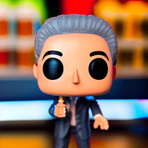 Image similar to “ very very intricate photorealistic photo of a jeff bezos funko pop, detailed studio lighting, award - winning crisp details ”