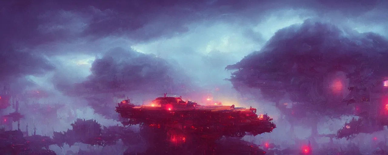 Prompt: ” epic clouds and dense fog, [ cinematic, detailed, epic, widescreen, opening, establishing, mattepainting, photorealistic, realistic textures, octane render, art by paul lehr ] ”