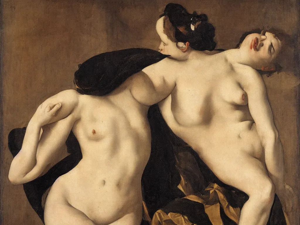 Image similar to Artemisia Gentileschi painting of female body