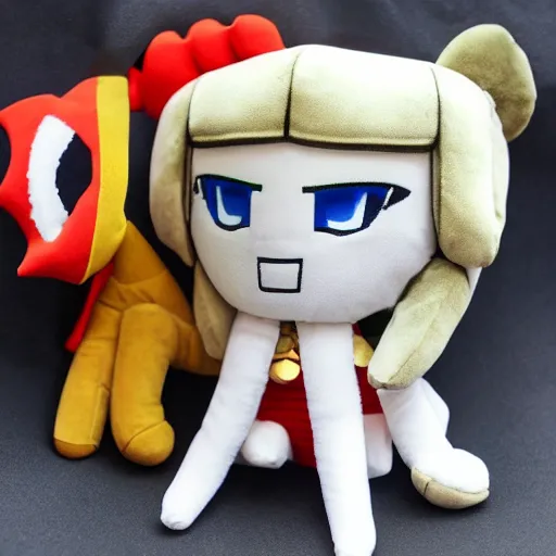 Image similar to spartan fumo plush