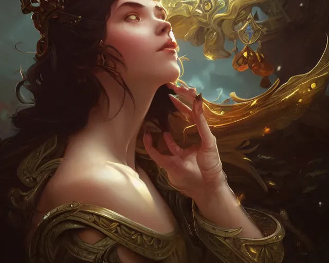 Image similar to photography of sanna marin, deep focus, d & d, fantasy, intricate, elegant, highly detailed, digital painting, artstation, concept art, matte, sharp focus, illustration, hearthstone, art by artgerm and greg rutkowski and alphonse mucha