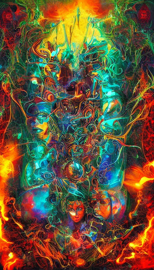 psytrance artwork, by andre francois | Stable Diffusion | OpenArt