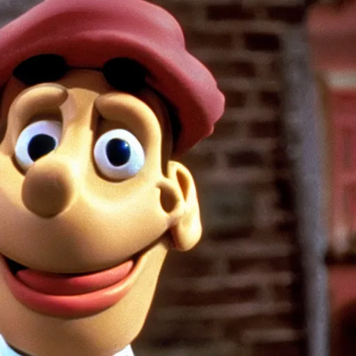 Image similar to a still of jerry seinfeld in wallace & gromit