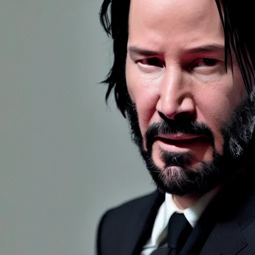 Prompt: Keanu Reeves as wolverine 4K quality