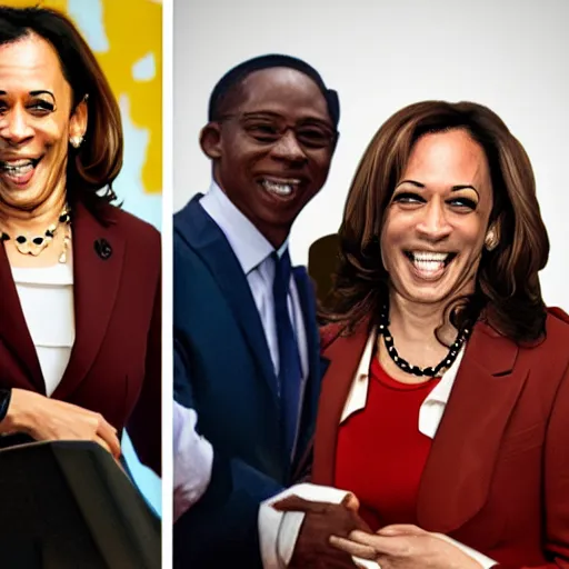 Image similar to Kamala Harris as a Pixar mom