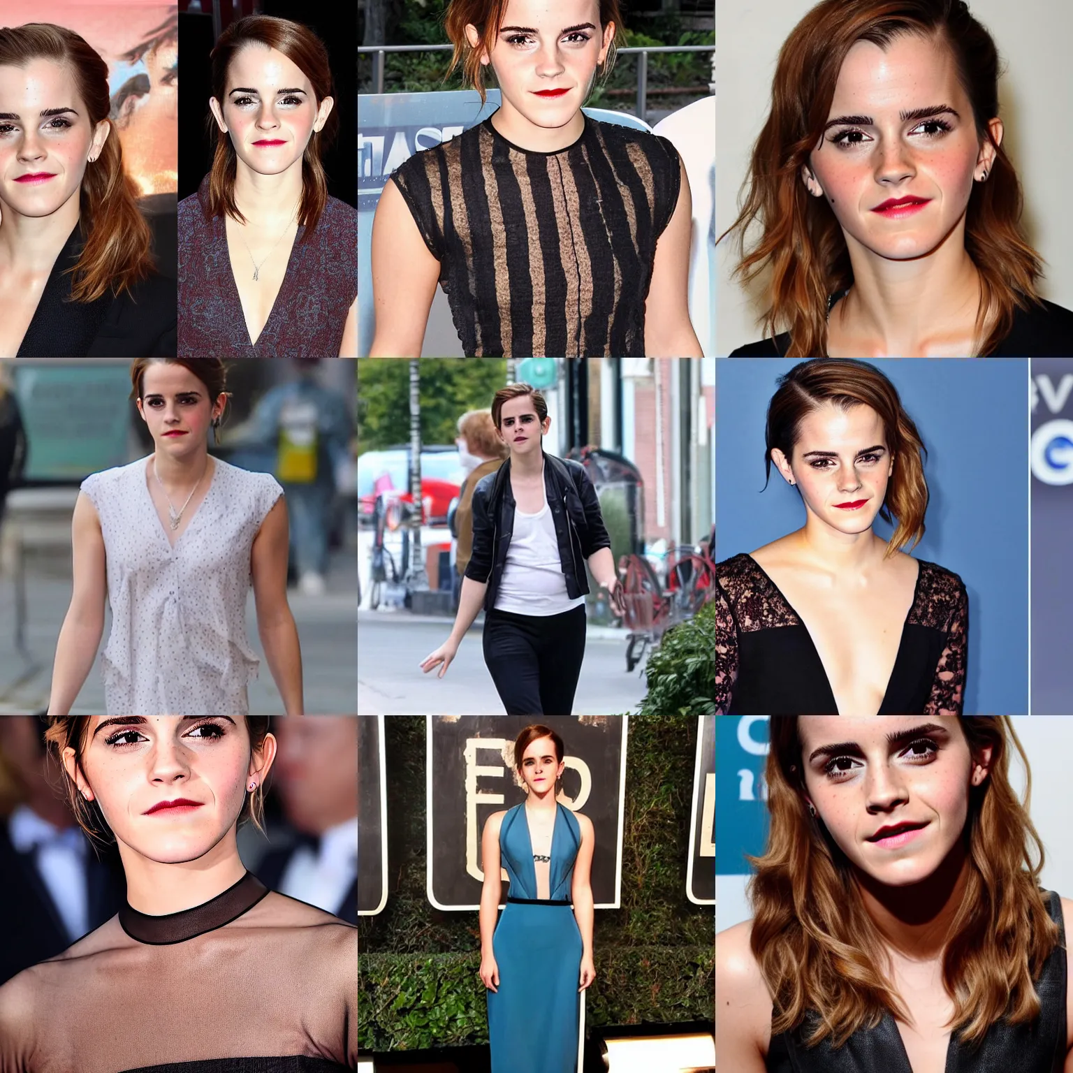 Prompt: Emma Watson at 60 years old