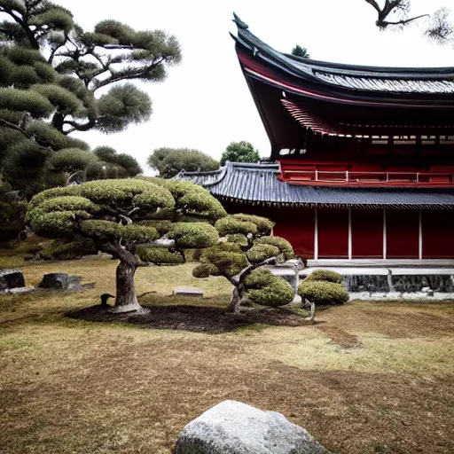 Image similar to photo of an old abandoned Japanese temple