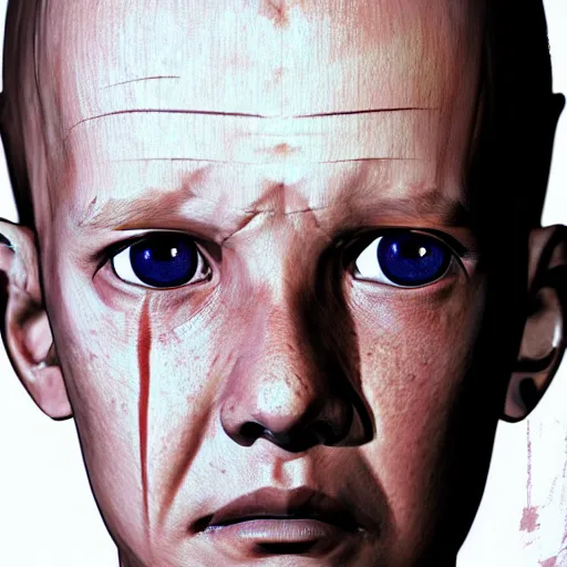Image similar to Portrait of Eleven by Yoji Shinkawa, octane render