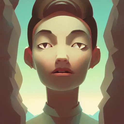 Image similar to face icon stylized minimalist the day the earth stood still, loftis, cory behance hd by jesper ejsing, by rhads, makoto shinkai and lois van baarle, ilya kuvshinov, rossdraws global illumination