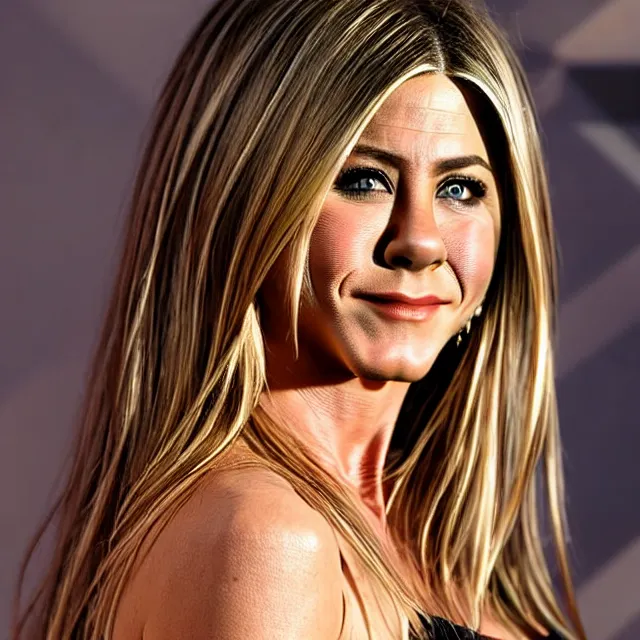 Image similar to aniston, highly detailed, 4 k, hdr, smooth, sharp focus, high resolution, award - winning photo, photorealistic