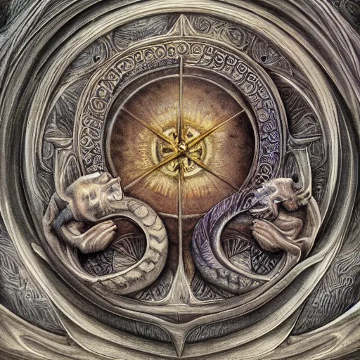 Prompt: detailed and sharp leo artistic zodiac artwork, mystic style, detailed, 8 k, detailed, symmetrical, by brian froud