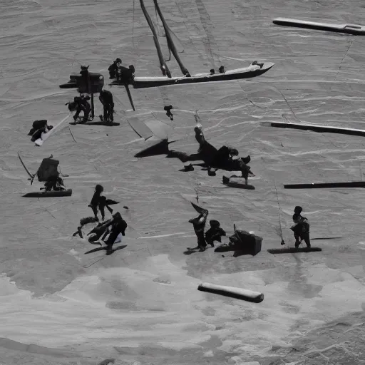 Image similar to an approaching shadow, black and white photography by fan ho, hong kong 1 9 5 4