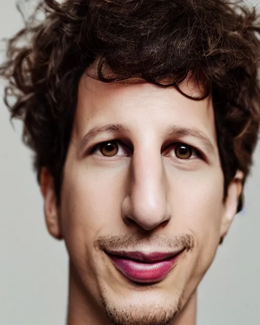 Image similar to A portrait of Andy Samberg, highly detailed, trending on artstation, bokeh, 90mm, f/1.4