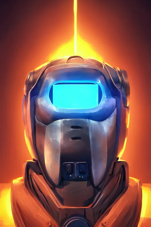 Image similar to epic mask helmet robot ninja portrait stylized as fornite style game design fanart by concept artist gervasio canda, behance hd by jesper ejsing, by rhads, makoto shinkai and lois van baarle, ilya kuvshinov, rossdraws global illumination radiating a glowing aura global illumination ray tracing hdr render in unreal engine 5